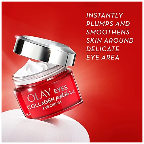 Olay Collagen Peptide Eye Cream With Niacinamide - Reduces Dark Circles - Image 4