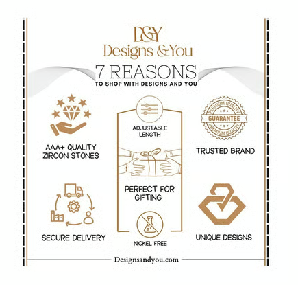 Designs & You Gold Plated Butterfly Pendant (Golden) - Image 9