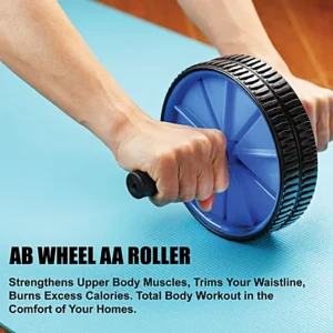 Elan AB Wheel AA Roller - Assorted Colour, Core Training, Craver Fitness Workout, 1 pc