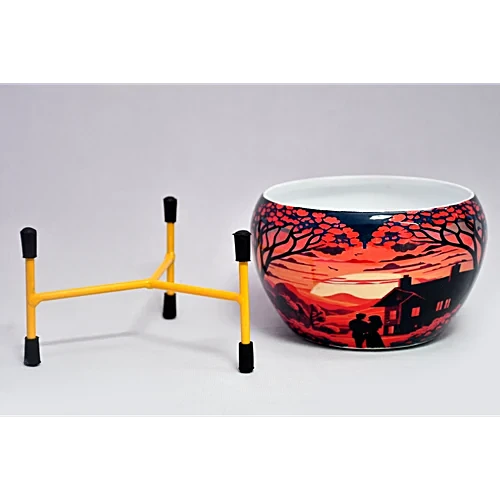 Prime-Metal Flower Planter & Tripod Stand Combo, 1 pc - Image 2