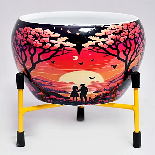 Prime-Metal Flower Planter & Tripod Stand Combo, 1 pc - Image 10