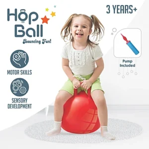 IToys Hop Ball - With Pump, 3+ Years, 4 pcs