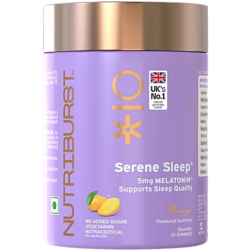 Nutriburst Mango Flavoured Serene Sleep Gummies, 30 pcs - Image 2