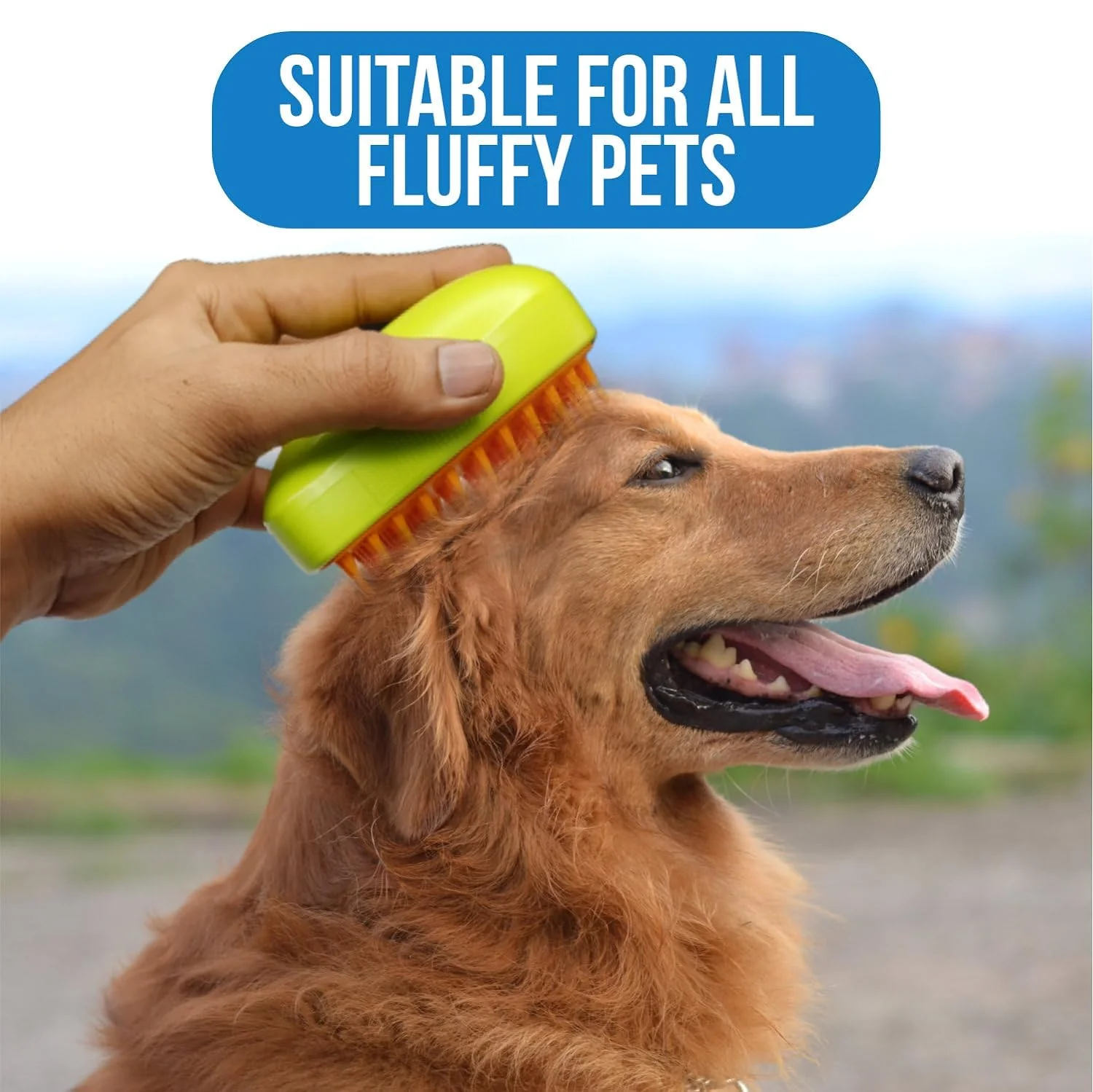 3-in-1 Cat Steamy Brush – Self-Cleaning Pet Grooming & Hair Removal Comb - Image 5