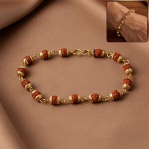 Rudraksha Bead Bracelet for Spiritual Daily Wear